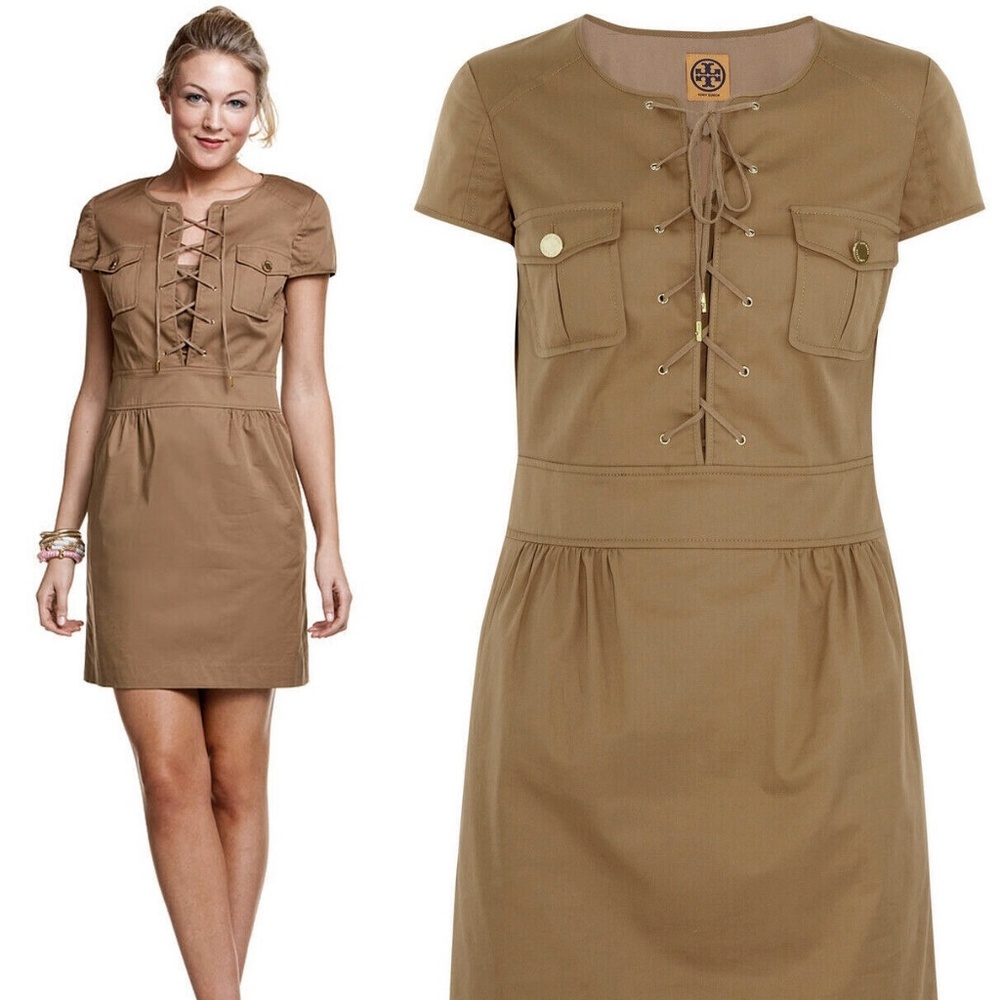 Like New Tory Burch Safari Dress Size 8